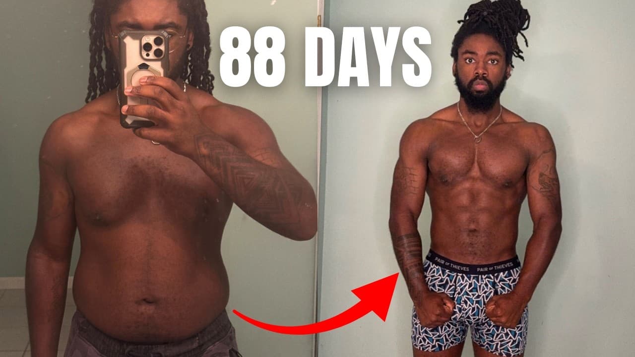 Skinny fat truck driver gets lean in 3 months
