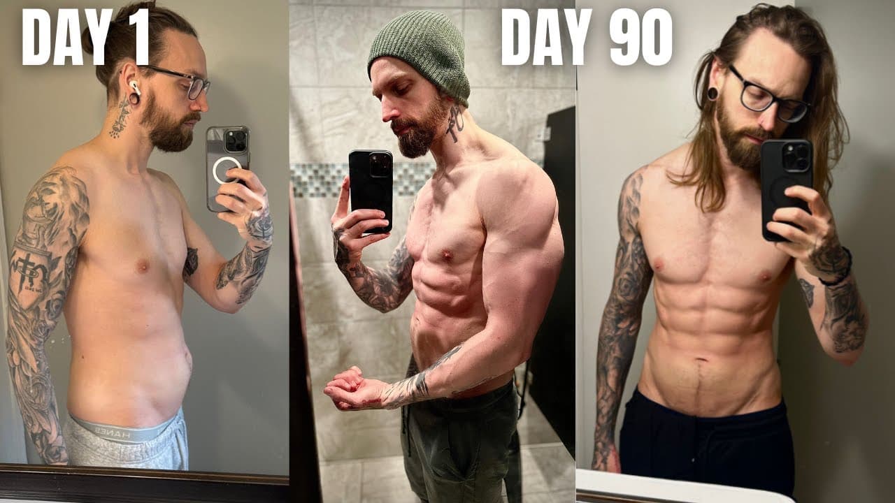 Skinny fat to ripped in 90 days — for busy dads