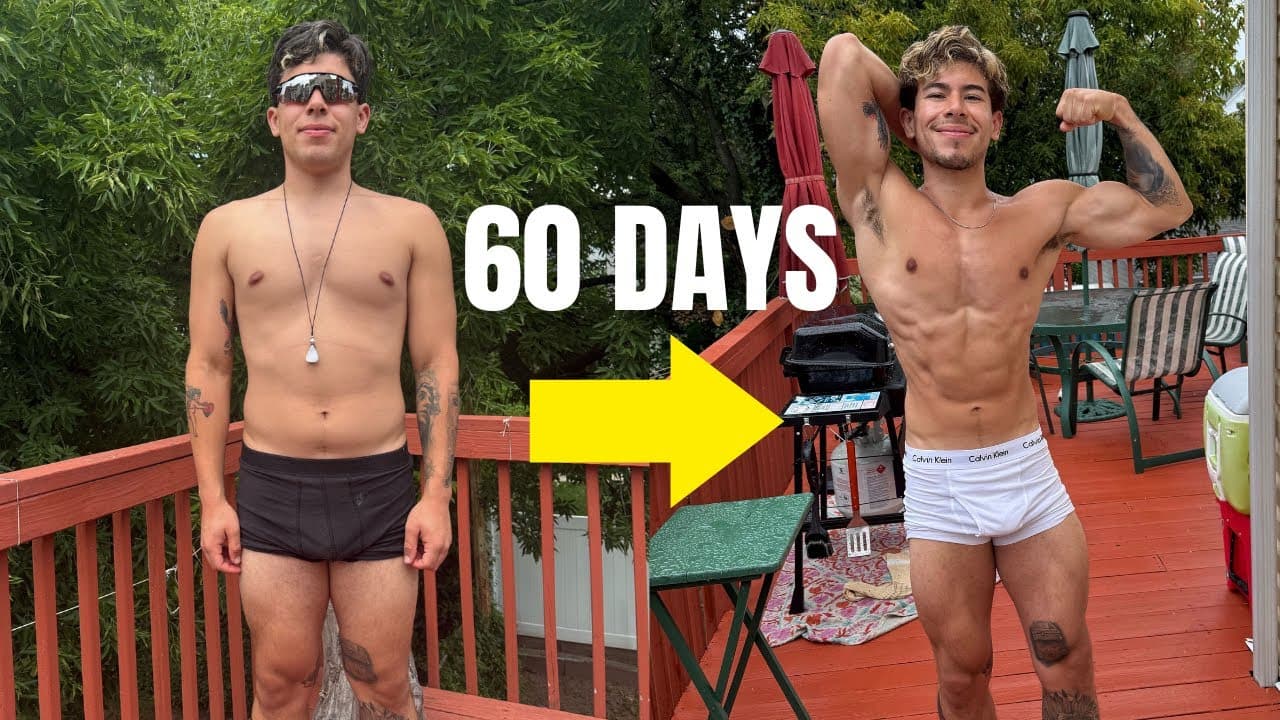 From average to ripped in 60 days